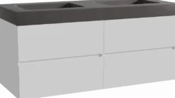 Storke Edge badkamermeubel met Scuro High wastafel