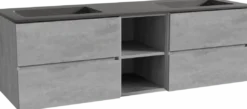 Storke Edge badkamermeubel met Scuro wastafel