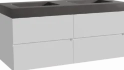 Storke Edge badkamermeubel met Scuro High wastafel