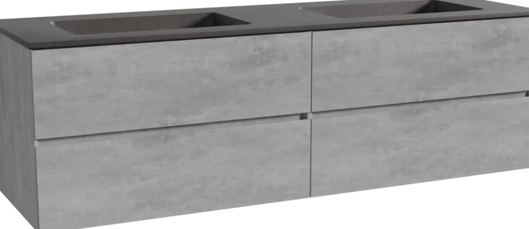 Storke Edge badkamermeubel met Scuro wastafel