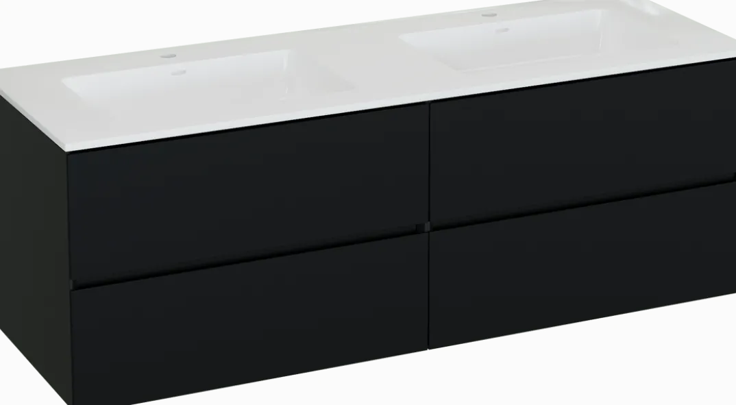 Storke Edge badkamermeubel met Bilia wastafel