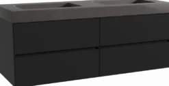 Storke Edge badkamermeubel met Scuro High wastafel
