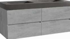 Storke Edge badkamermeubel met Scuro High wastafel