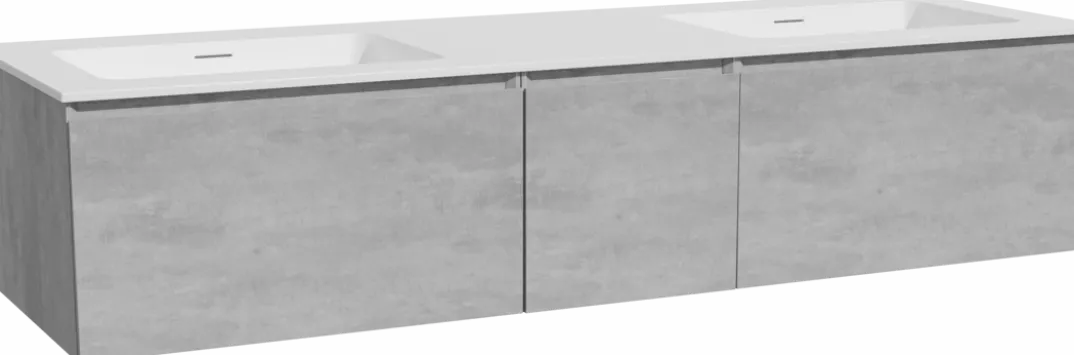 Storke Edge badkamermeubel met Mata wastafel