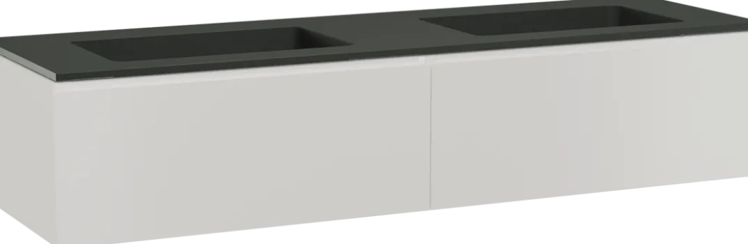 Storke Edge badkamermeubel met Scuro wastafel