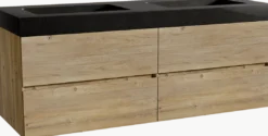 Storke Edge badkamermeubel met Scuro High wastafel