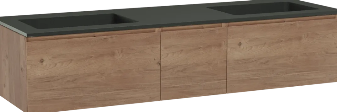 Storke Edge badkamermeubel met Scuro wastafel