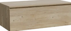 Storke Edge badkamermeubel met Panton wastafelblad voor waskom(men)