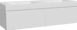 Storke Edge badkamermeubel met Mata High wastafel