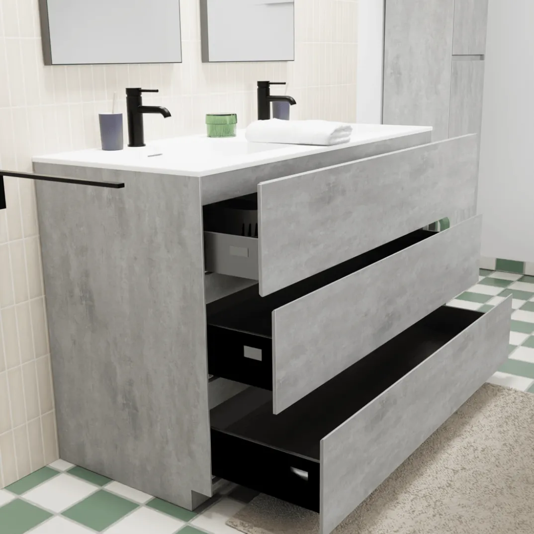 Storke Edge badkamermeubel met Mata wastafel