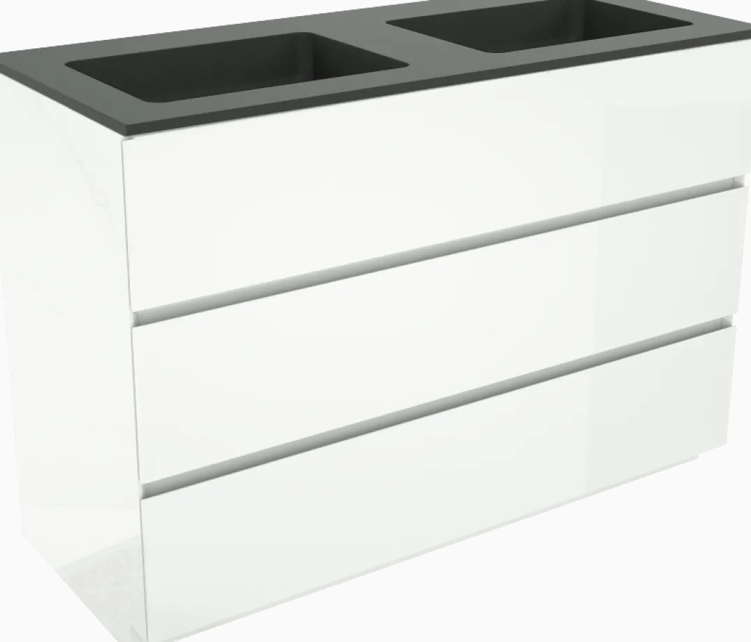 Storke Edge badkamermeubel met Scuro wastafel