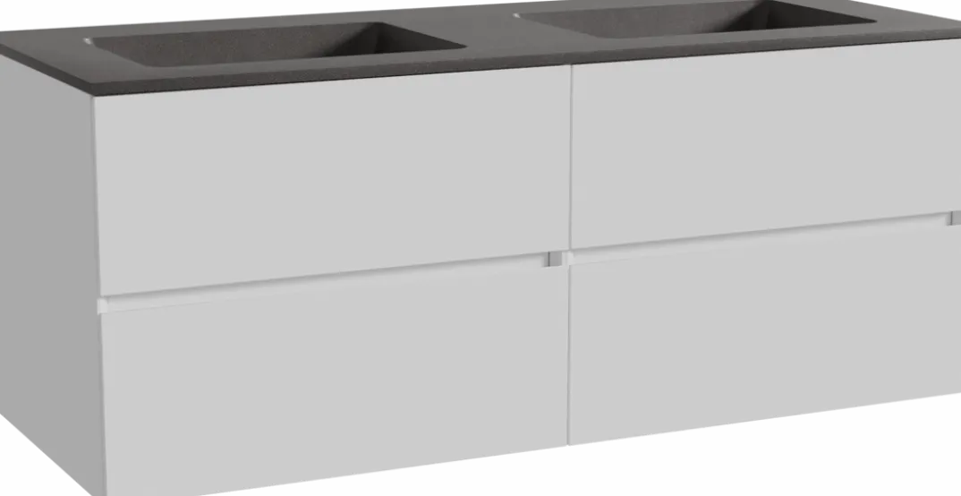 Storke Edge badkamermeubel met Scuro wastafel