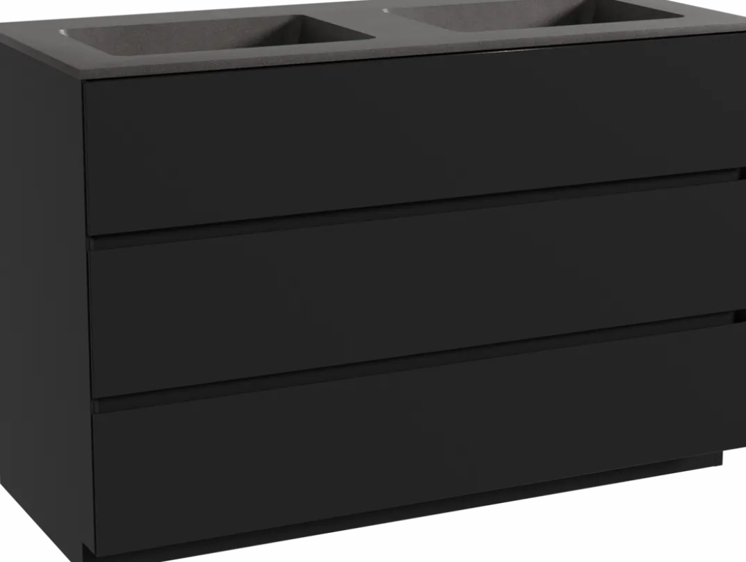 Storke Edge badkamermeubel met Scuro wastafel