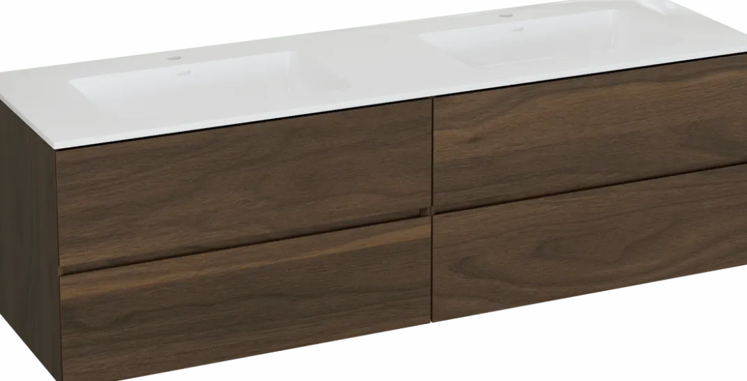 Storke Edge badkamermeubel met Bilia wastafel