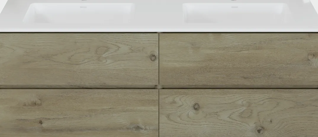 Storke Edge badkamermeubel met Bilia wastafel