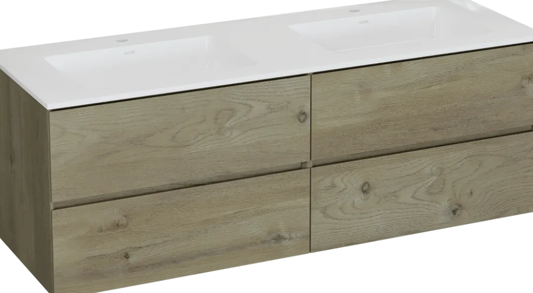 Storke Edge badkamermeubel met Bilia wastafel