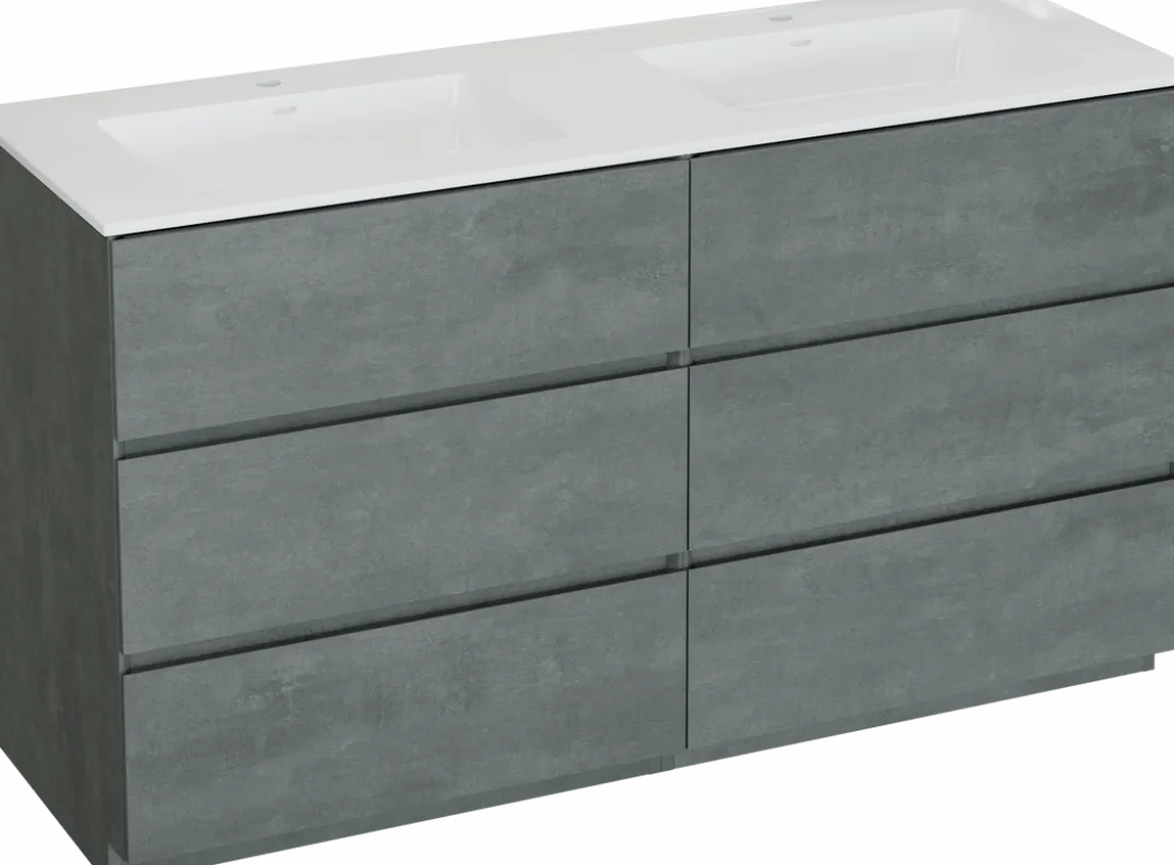 Storke Edge badkamermeubel met Bilia wastafel