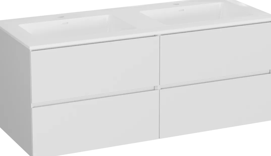 Storke Edge badkamermeubel met Bilia wastafel