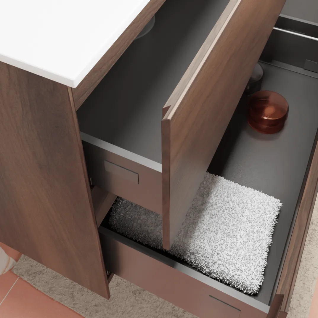 Storke Edge badkamermeubel met Mata wastafel