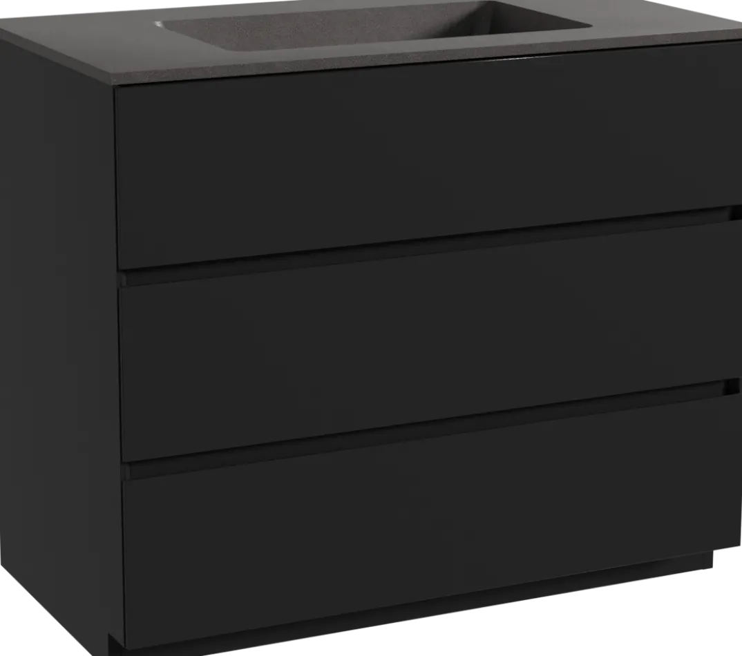Storke Edge badkamermeubel met Scuro wastafel