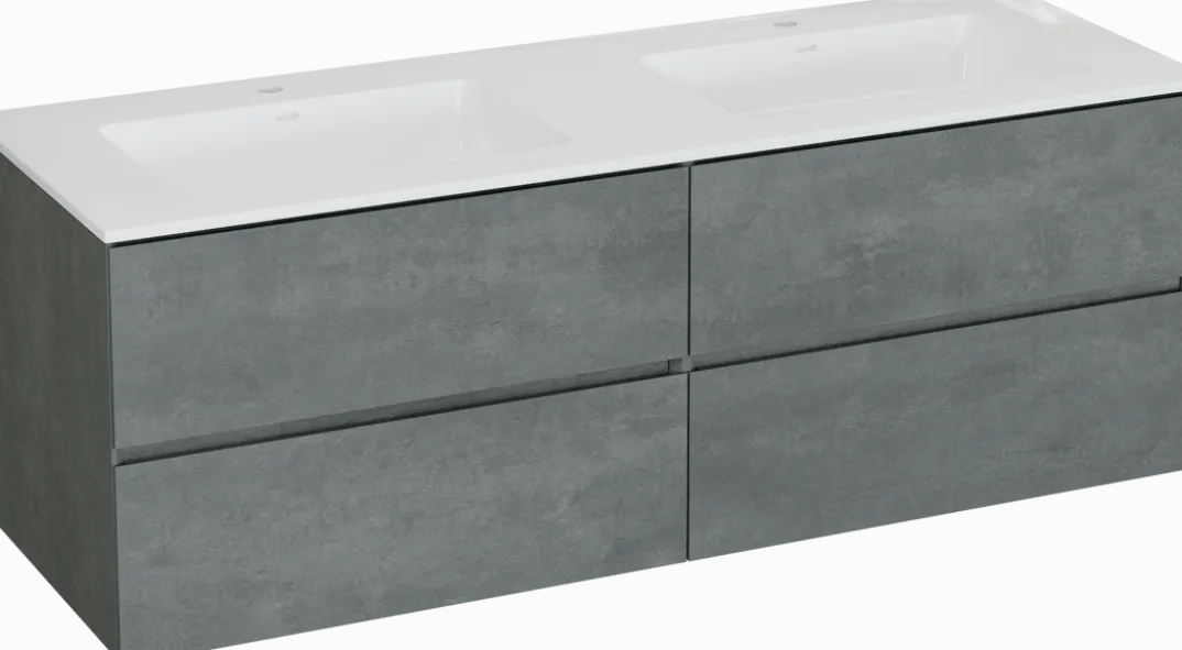 Storke Edge badkamermeubel met Bilia wastafel