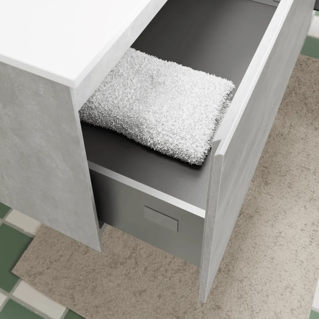 Storke Edge badkamermeubel met Mata wastafel