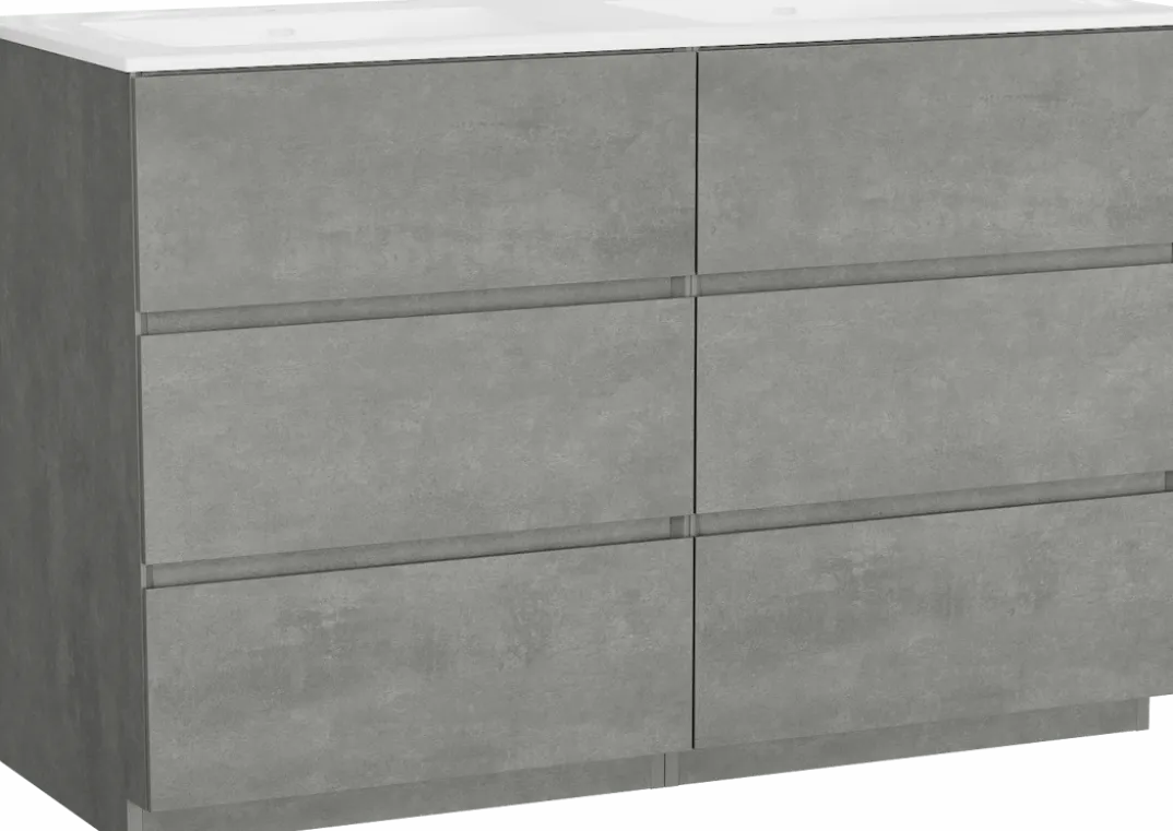 Storke Edge badkamermeubel met Bilia wastafel