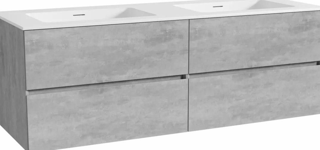 Storke Edge badkamermeubel met Mata wastafel