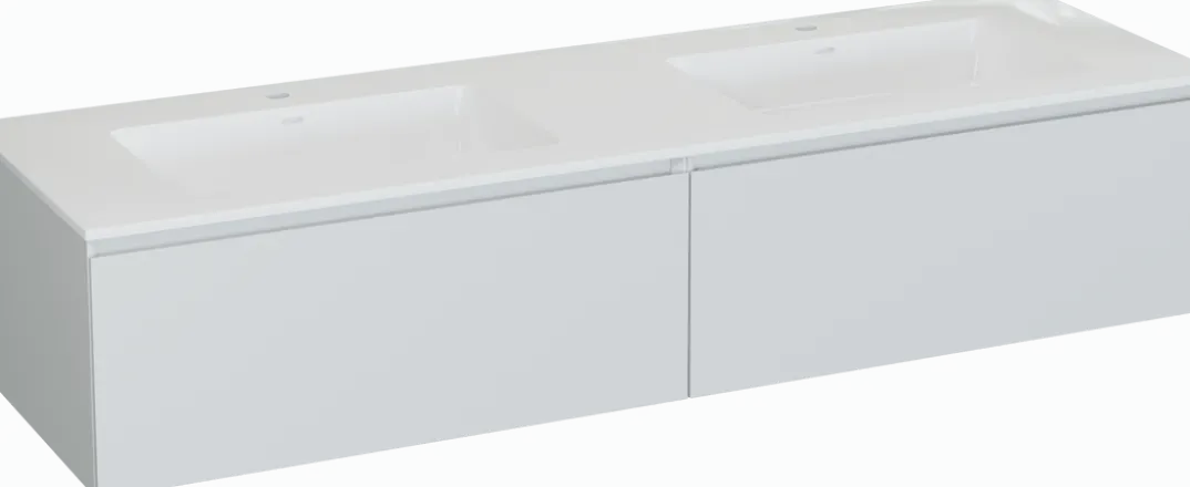 Storke Edge badkamermeubel met Bilia wastafel
