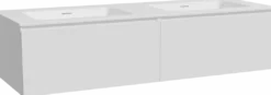 Storke Edge badkamermeubel met Mata wastafel