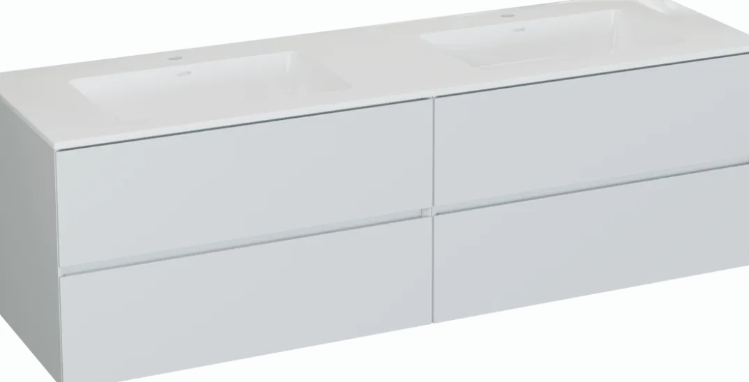Storke Edge badkamermeubel met Bilia wastafel