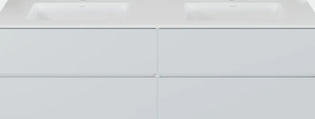 Storke Edge badkamermeubel met Bilia wastafel