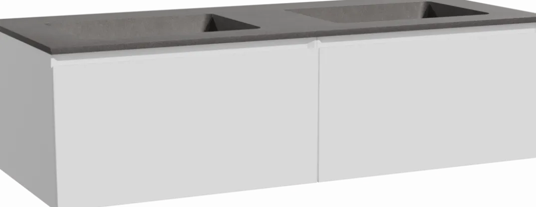 Storke Edge badkamermeubel met Scuro wastafel