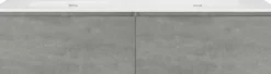 Storke Edge badkamermeubel met Kera wastafel, afvoerpluggen inbegrepen