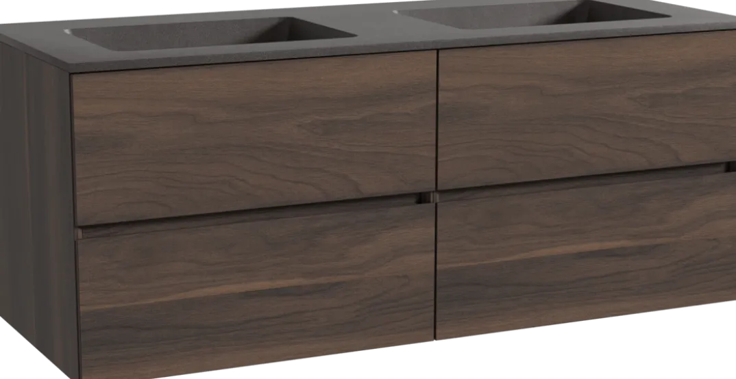 Storke Edge badkamermeubel met Scuro wastafel