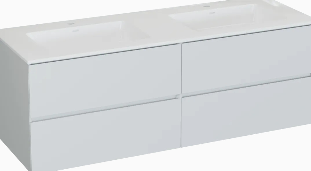 Storke Edge badkamermeubel met Bilia wastafel