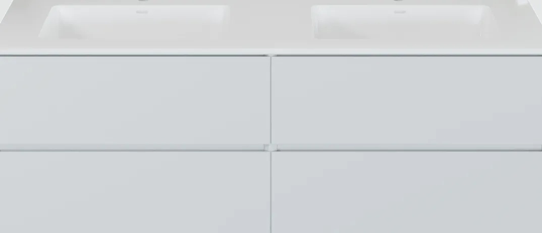 Storke Edge badkamermeubel met Bilia wastafel