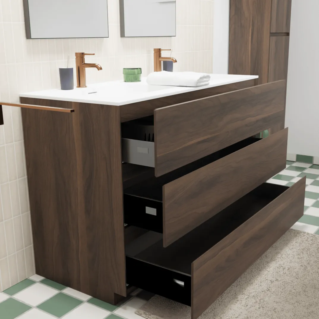Storke Edge badkamermeubel met Mata wastafel