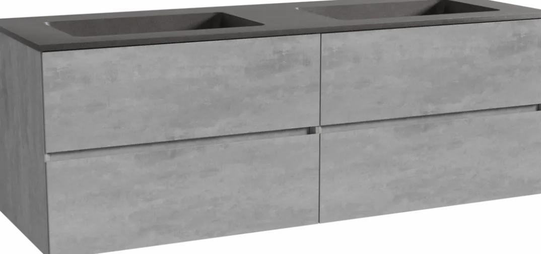 Storke Edge badkamermeubel met Scuro wastafel