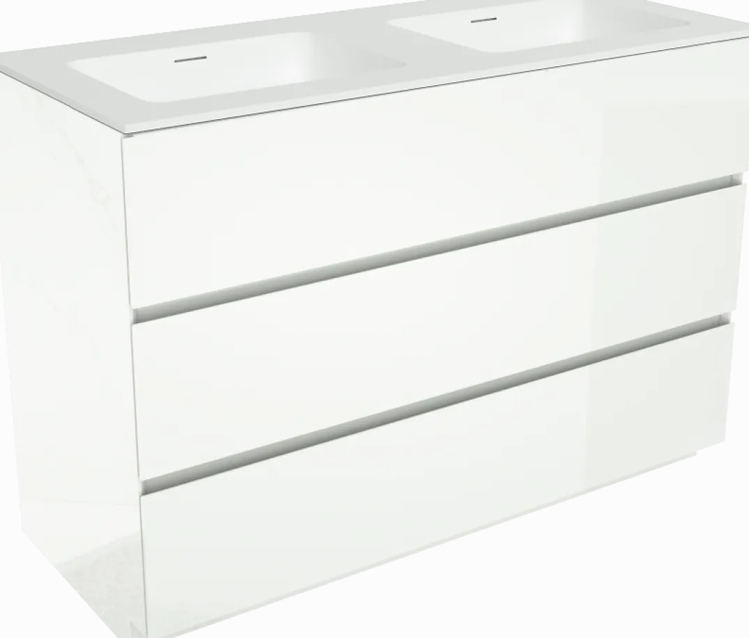 Storke Edge badkamermeubel met Mata wastafel