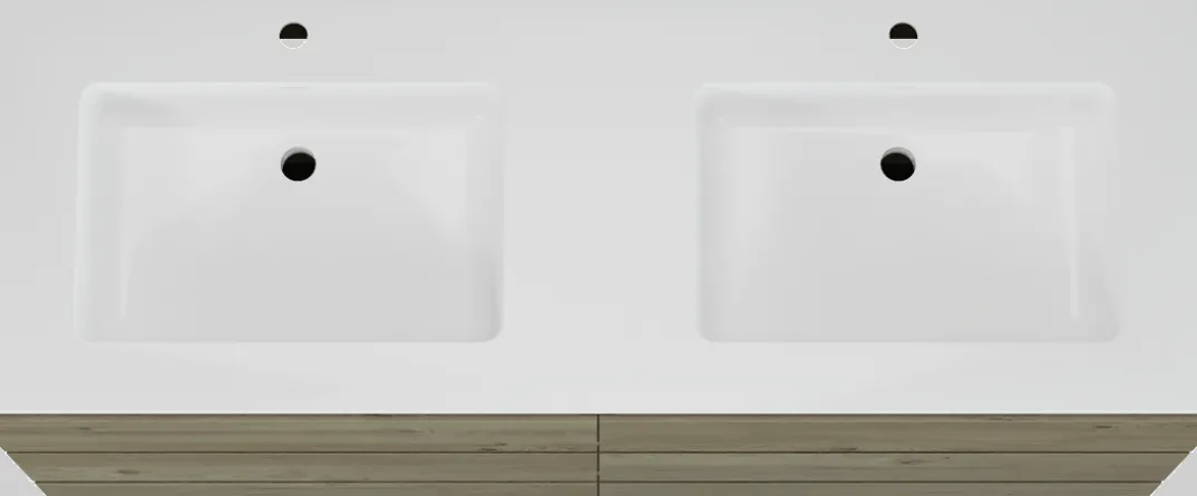 Storke Edge badkamermeubel met Bilia wastafel