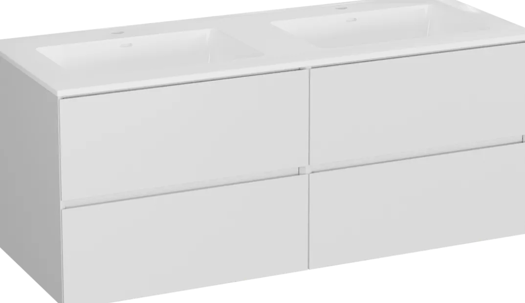Storke Edge badkamermeubel met Bilia wastafel