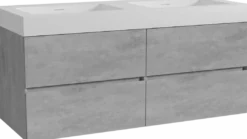 Storke Edge badkamermeubel met Mata High wastafel