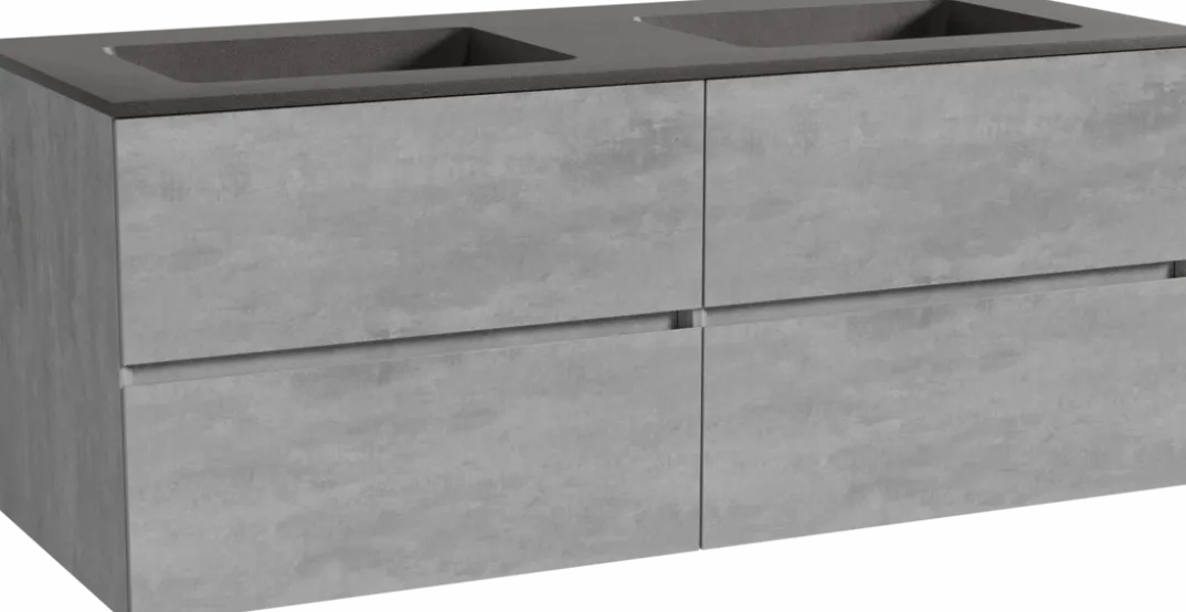 Storke Edge badkamermeubel met Scuro wastafel