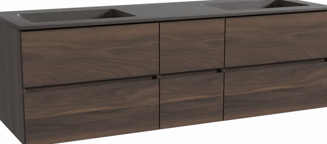 Storke Edge badkamermeubel met Scuro wastafel