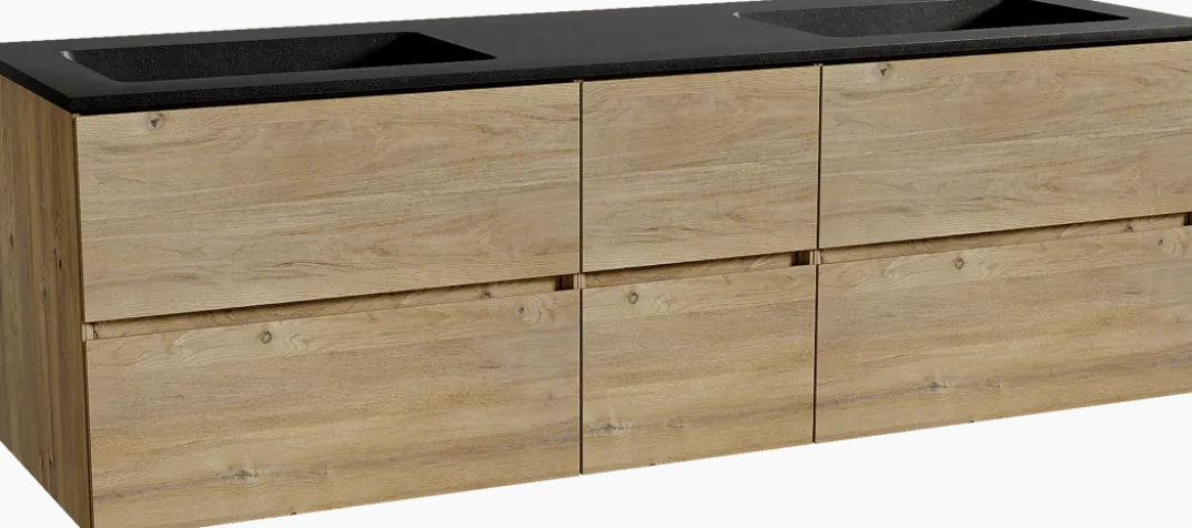 Storke Edge badkamermeubel met Scuro wastafel