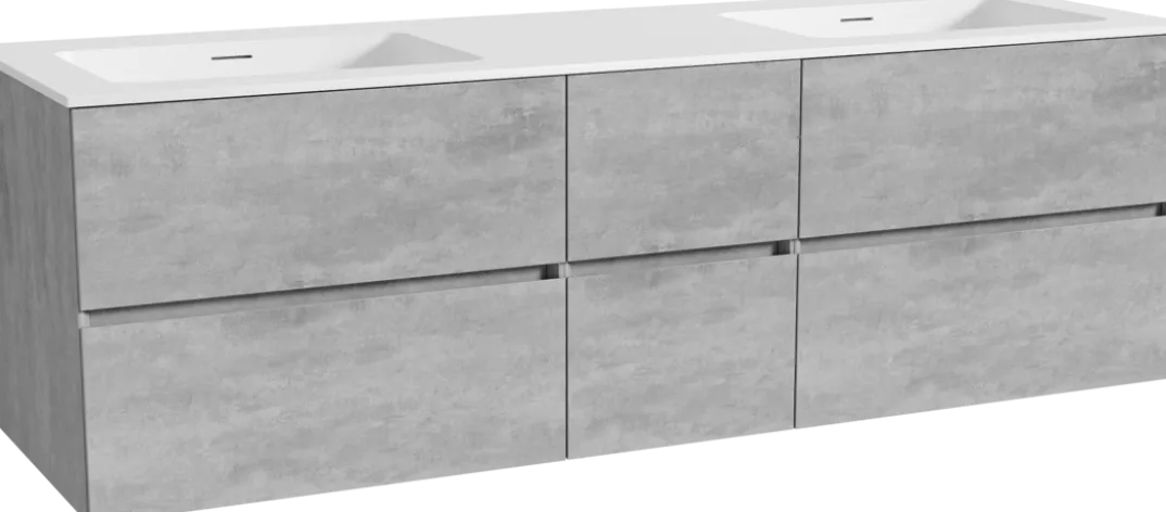 Storke Edge badkamermeubel met Mata wastafel