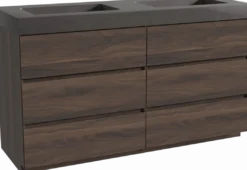 Storke Edge badkamermeubel met Scuro High wastafel