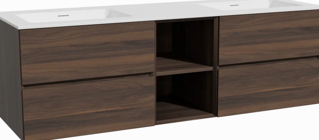 Storke Edge badkamermeubel met Mata wastafel