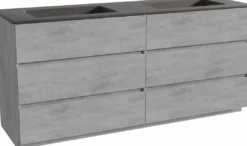 Storke Edge badkamermeubel met Scuro wastafel